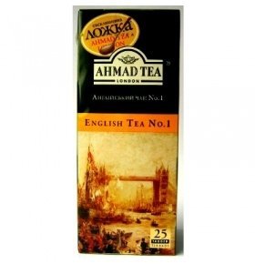 Чай Ahmad tea Английский №1 с ниткой 25*2г