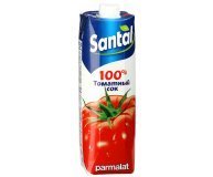 Сок Santal томатный 100% 1л