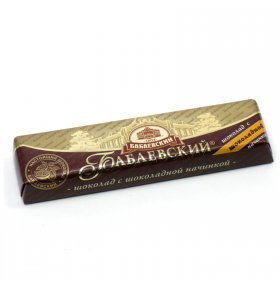 Шоколад темный с шоколадной начинкой Бабаевский 50 гр