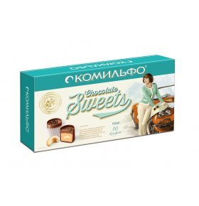 Шоколадные конфеты кешью Комильфо116 гр