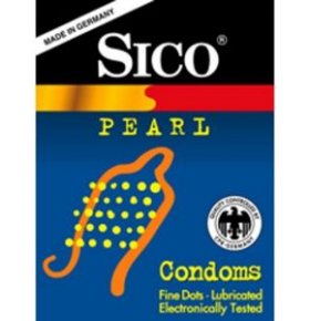 Презервативы с точечным рифлением Sico pearl 12  шт
