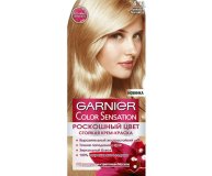 Стойкая крем-краска для волос Color Sensation, Роскошь цвета оттенок 9.13 Кремовый перламутр Garnier