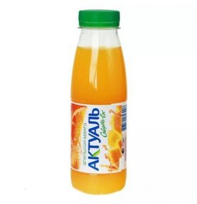 Кисломолочный напиток Актуаль апельсин-манго 330г