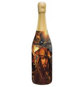 Детское шампанское Пираты Карибского моря клубника 0,75 л