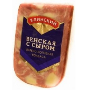 Колбаса Венская с сыром Клинский 450 гр