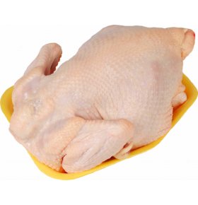 Тушка цыпленка бройлера, охлажденная, на подложке, 1 сорт