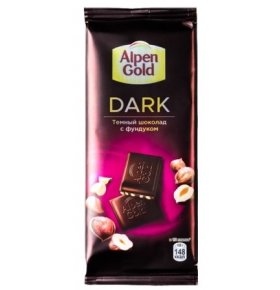 Шоколад темный с фундуком Alpen Gold 85 гр
