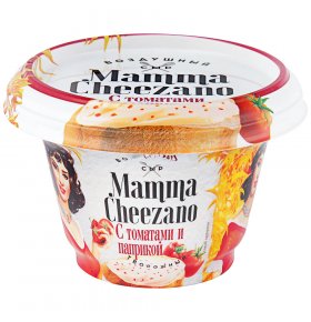 Сыр творожный воздушный томат и паприка 60% Маmma Cheezano 150 гр