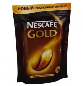 Кофе натуральный растворимый Nescafe Gold 150г