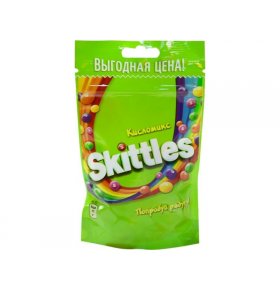 Конфеты Skittles фруктовый заряд кисломикс 100г
