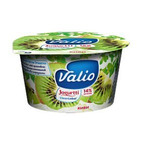 Йогурт киви 2,6% Valio 180 гр