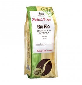 Кофе живой Coffee Rio-Rio зерно 200 гр