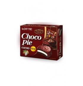 Печенье с какао в шоколаде Lotte Choko-Pie 168 гр