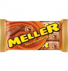Ирис с шоколадом Меллер 3 х 38 гр