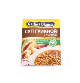 Суп Грибной с лапшой Gallina Blanca 52 гр