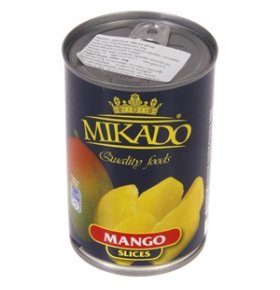 Манго ломтики в сиропе Mikado 425 мл