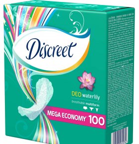 Прокладки ежедневные Deo Water Lily Multiform Discreet 100 шт