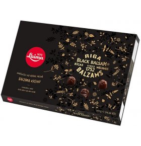 Набор конфет в темном шоколаде Laima С Рижским бальзамом 420 г