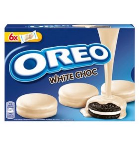 Печенье в белом шоколаде Oreo 246 гр