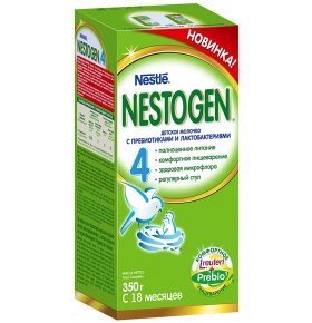 Молочная смесь 4 с пребиотиками и лактобактериями Nestogen 350 гр