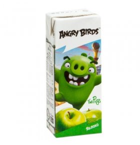 Нектар Angry Birds яблоко 0,2 л