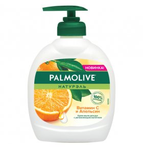 Жидкое крем-мыло для рук Натурэль Витамин C и Апельсин Palmolive 300 мл