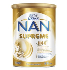 Смесь Supreme с рождения Nan 400 гр