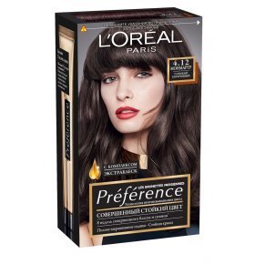 Краска для волос L'Oreal Paris Preference 4.12 1шт