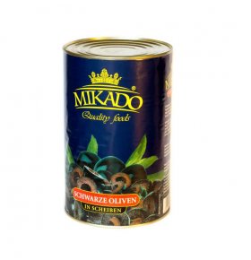 Маслины резаные Mikado 400 гр