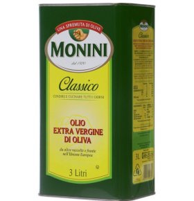 Масло оливковое Monini Extra Virgin 3 л