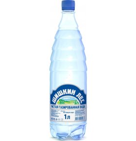 Вода питьевая газированная Шишкин лес 1 л