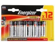 Элемент питания Max AA Energizer 12 шт