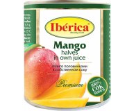 Консервированное манго половинками в собственном соку Iberica 420 гр