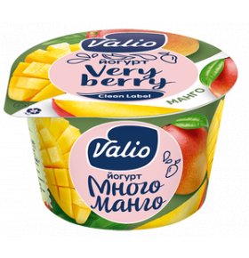 Йогурт с манго VALIO 2,6% 180Г