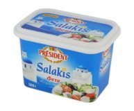 Сыр фета Салакис 45% President 500г