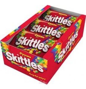 Конфеты Skittles фрукты 12х10г