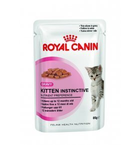 Консервы Royal Canin Kitten Instinctive в соусе для котят до 12 месяцев 85г