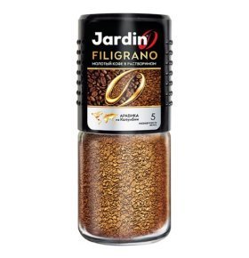Кофе Jardin молотый растворимый Filigrano 95г