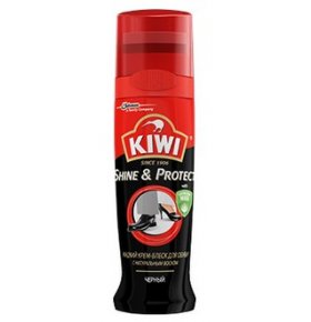 Жидкий крем-блеск черный Kiwi 30 мл