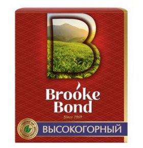 Чай черный Brooke Bond Высокогорный 100 шт х 1,8 гр