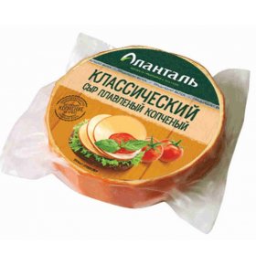 Сыр плавленый копченый 40% вес Аланталь 1 кг