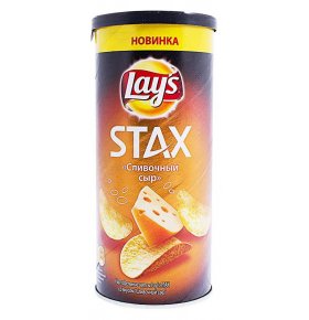 Картофельные чипсы сыр Stax Lay's 110 гр