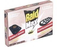 Raid 4 приманки для тараканов+1регулятор 1шт