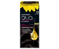 Крем-краска для волос с цветочными маслами, без аммиака 3.0 Тёмно-каштановый Garnier Olia