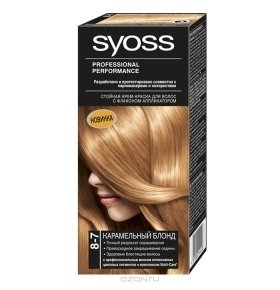 Крем-краска для волос Syoss Color 8-7 Карамельный Блонд 1шт