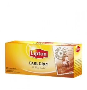 Чай черный Lipton Earl Grey 25*2г