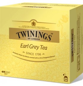 Чай Twinings черный с бергамотом без кофеина