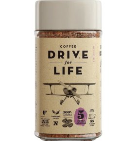 Кофе растворимый Drive For Life  100гр