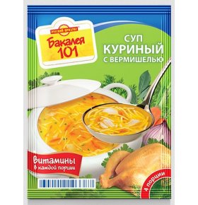 Суп куриный с вермишелью Русский продукт 60 гр