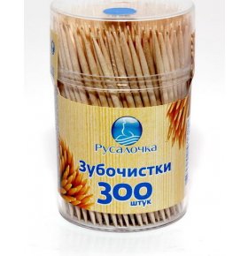 Зубочистки деревянные Русалочка, 300 шт